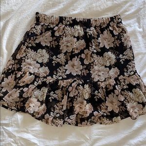 BP floral mini skirt